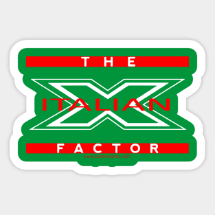 The Italian Factor Sticker